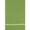 Afbeelding van Banned | Vintage retro top Tina anchor ahoy, groen beige met V-hals en strik
