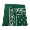 Afbeelding van Onkar | Bandana haarband en sjaal met paisley patroon, Bottle Green