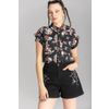 Afbeelding van Hell Bunny | Korte broek Arania met spinnenweb borduursels