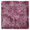 Afbeelding van Zacharia | Bandana met bruin paisley acidwash patroon 