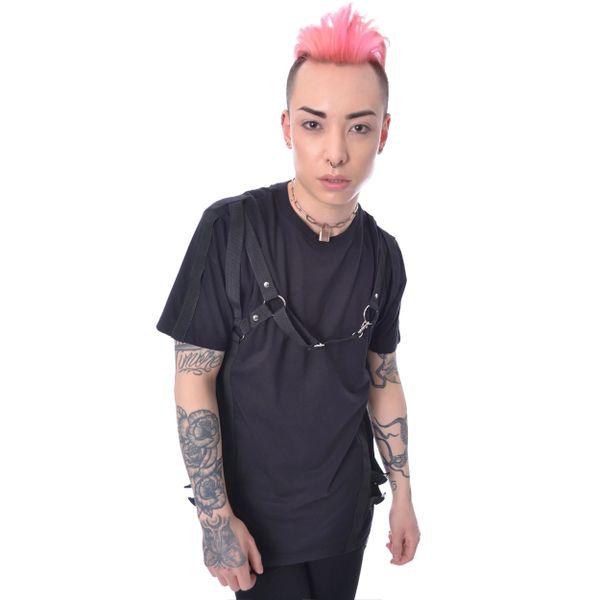 Poizen Industries | Cyber goth shirt Cassius