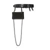 Afbeelding van Banned | Goth riem Shadow met pouche tasje aan clips met sierketting 