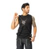 Afbeelding van Heartless | Mouwloos zwart shirt Legion met metalen Pentagram aan straps
