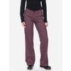 Afbeelding van ATO Berlin | Pantalon Lilia, rood, lila, blauw gemêleerde ruit-structuur 