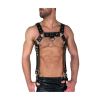 Afbeelding van Zacharia | Harnas voor heren met studs, O-ringen en clips