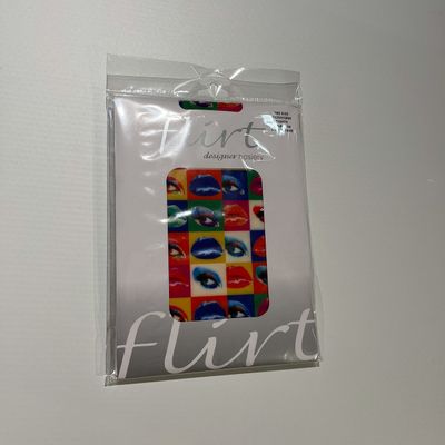 Foto van Flirt | Panty multicolour met kleine eyes and lips