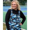 Afbeelding van Rebel Romance | Tuinbroek Night Flight met blauwe vleermuizen