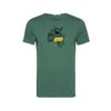 Afbeelding van Green Bomb | T-shirt animal camel ice cream, groen bio katoen