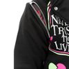 Afbeelding van Heartless | Hex Bear varsity jacket met afritsbare mouwen en capuchon