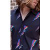 Afbeelding van Run & Fly | Overhemd korte mouw retro Rainbow Thunderbolt