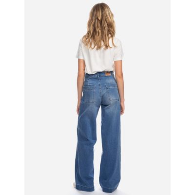 Foto van ATO Berlin | Jeans used met wijde rechte pijpen Lacy