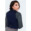 Afbeelding van Voodoo Vixen | Nyla gilet scoop neck navy