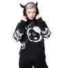 Afbeelding van Heartless | Lost demon hoody, met gehoornde capuchon