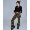 Afbeelding van Run & Fly | Hoge Taille Broek Black met colourfull Paisley Rave