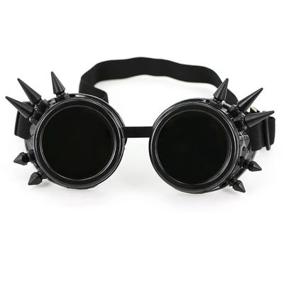 Foto van Poizen Industries | Riot goggles met zwarte spikes