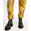 Afbeelding van Run & Fly | Tuinbroek, Snail picnic party met gele slakken, stretch twill