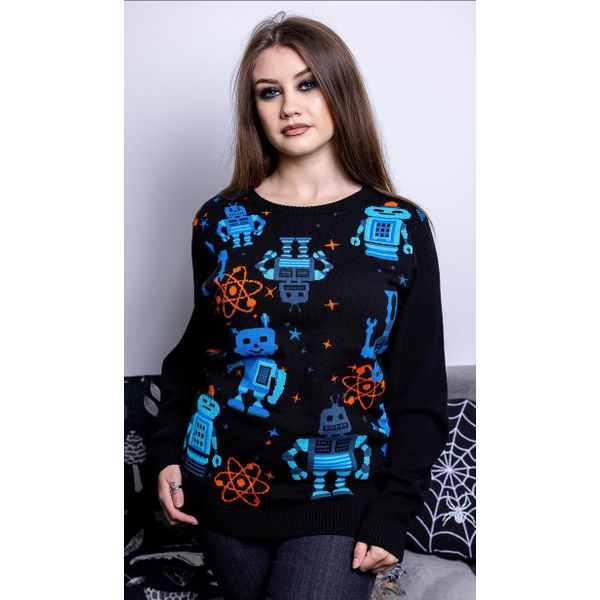 Run & Fly | Trui Hipster Space Robot Jumper