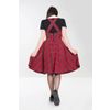 Afbeelding van Hell Bunny | Pinafore jurk Irvine van rode tartan 