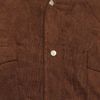 Afbeelding van Chenaski | Retro ribcord cowboy overhemd, bruin