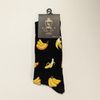 Afbeelding van Love Sox | Heren sokken zwart met bananen
