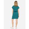 Afbeelding van ATO Berlin | Jurk Milou met groen blauw abstracte print