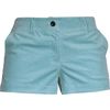 Afbeelding van Chenaski | 70's hotpants met steekzakken, sky blue corduroy