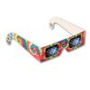 Afbeelding van Rainbow Symphonie | Rainbow firework bril, sixties batik print