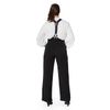 Afbeelding van Banned | Zwarte pantalon met hoge taille, Girl boss-Queensize