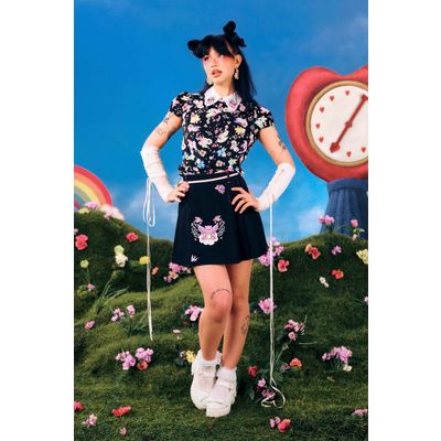 Foto van Hell Bunny | Mini rok Cheer Bear op een wolk met vleugels