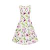 Afbeelding van Hearts and Roses | Kinderjurk Naomi met roze bloemen