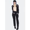 Afbeelding van Jawbreaker | Rockabilly Western broek met gebloemde borduursels