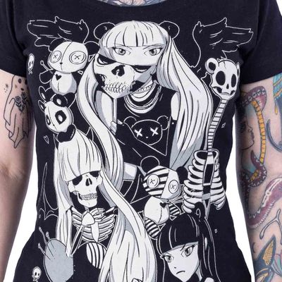 Foto van Killer Panda | T-shirt death metal Panda