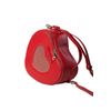 Afbeelding van Banned | Handtas Elegant spots rode hartjes tas met stipjes