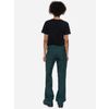 Afbeelding van ATO Berlin | Pantalon Lilia, met groen zwart visgraat patroon