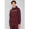 Afbeelding van Green Bomb | Hoodie bike fast, bordeaux bio katoen