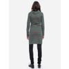Afbeelding van ATO Berlin | Halbmond Petrol met rust retro jurk met losse col