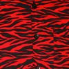 Afbeelding van Chenaski | Overhemd korte mouw, Zebra zwart rood