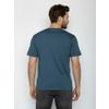Afbeelding van Green Bomb | T-shirt Smokey Walrus, blauw pine bio katoen
