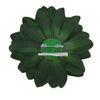 Afbeelding van Zacharia | Groene chrysant op haarclip en broche 