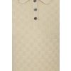 Afbeelding van Banned | Creme wit vintage topje Olivia met knoopjes en kraagje