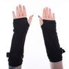 Afbeelding van Heartless | Armwarmers Ouija Bats met gesp en duimgaten