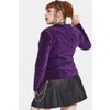 Afbeelding van Jawbreaker | Paars fluwelen gothic blazer 