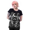 Afbeelding van Cupcake Cult | T-shirt Baby Bats zwart met witte opdruk