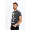 Afbeelding van S-Ponder | Heren T-shirt Rock 'n Roll SCDE Music, grijze stonewash