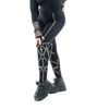 Afbeelding van Heartless | Legging Enchained gothic punk print