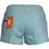 Afbeelding van Chenaski | 70's hotpants met steekzakken, sky blue corduroy