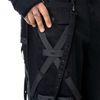 Afbeelding van Chemical Black | Goth-broek Alaric, met gespen en banden en zwarte oogjes