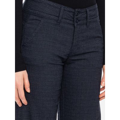 Foto van ATO Berlin | Pantalon Lilia met fijn blauw zwart ruitje
