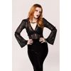 Afbeelding van Hell Bunny | Vintage Gothic top Rhea van zwart kant