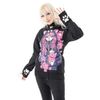 Afbeelding van Cupcake Cult | Zipper-hoody met roze Kitty Mayhem print en een capuchon met katten oren